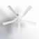 Bascio 5 - Blade LED Standard Ceiling Fan with Remote Control and Light Kit Included