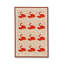 Tapis beige tissé à motif de poissons Mosso-158890410