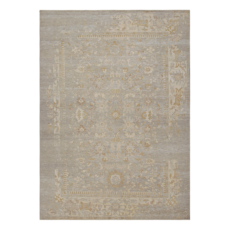 Floral Area Rug, Rectangle 10'2" x 13'10"