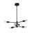 Rensselear 6-Light metal Modern Linear Sputnik Chandelier-945305994
