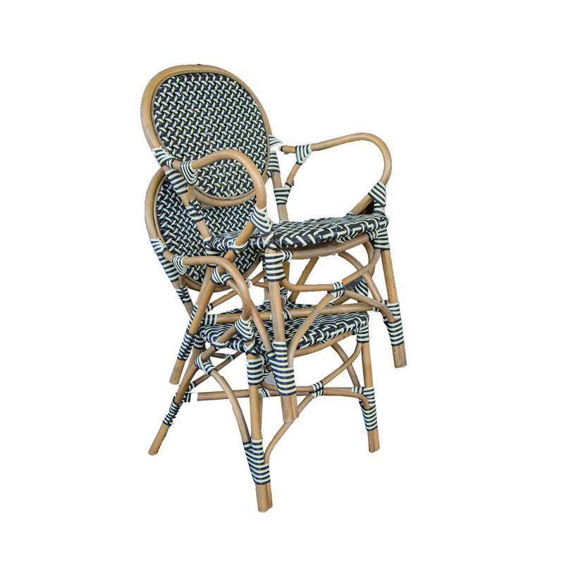 Adalat Stacking Patio Dining Armchair