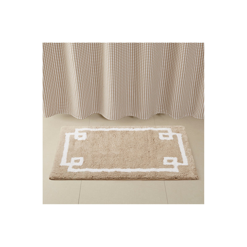 Cotton Tufted Bath Rug 20X30, Single- 30" L x 20" W, Taupe
