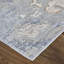 Tapis argent / gris / bleu en laine Zarke-1919774324