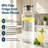 128oz High-Borosilicate Clear Glass Water Pitcher