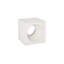 Void Side Table, White Stone