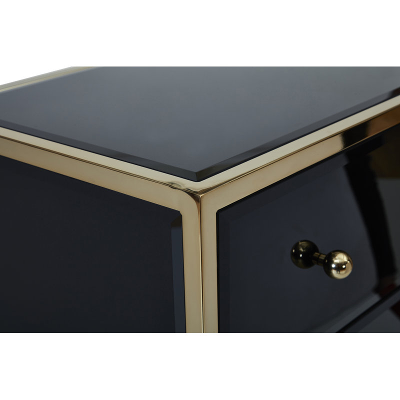 Cindy 2 Drawer Bedside Table