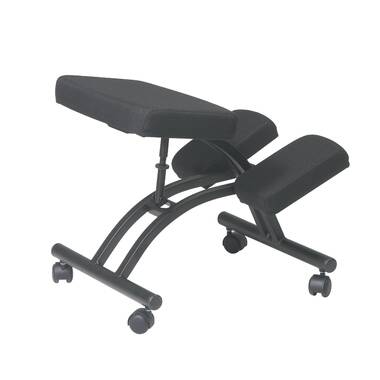 Inbox Zero Friedgard Adjustable Height Ergonomic Kneeling Chair with Wheels