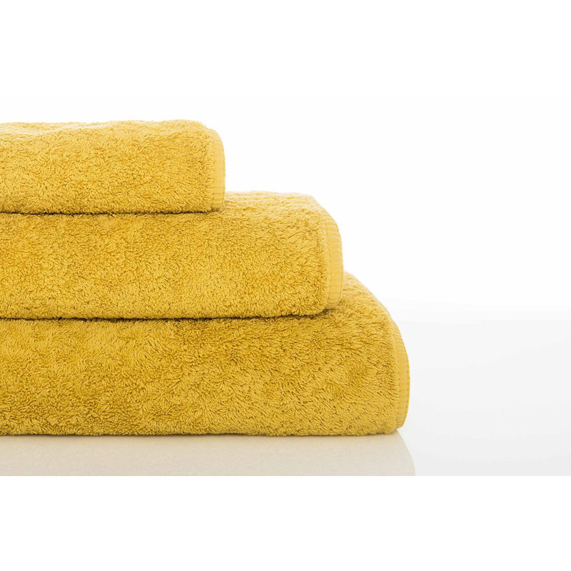 Long Double Loop Hand Towel, Stone, 18" W x 30" L