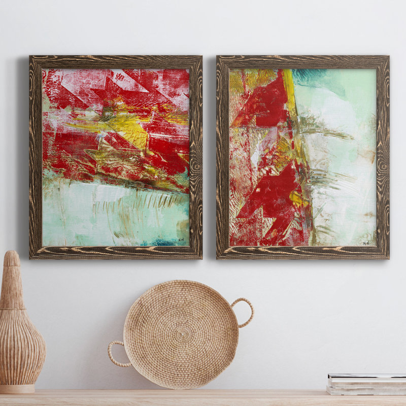 Mini Mini S Croquis I Mini S Mini Croquis I - ensemble de 2 reproductions d'art sur toile, H 20 po x l 17 po x P 1 po