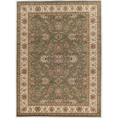 Como Traditional Sage Area Rug