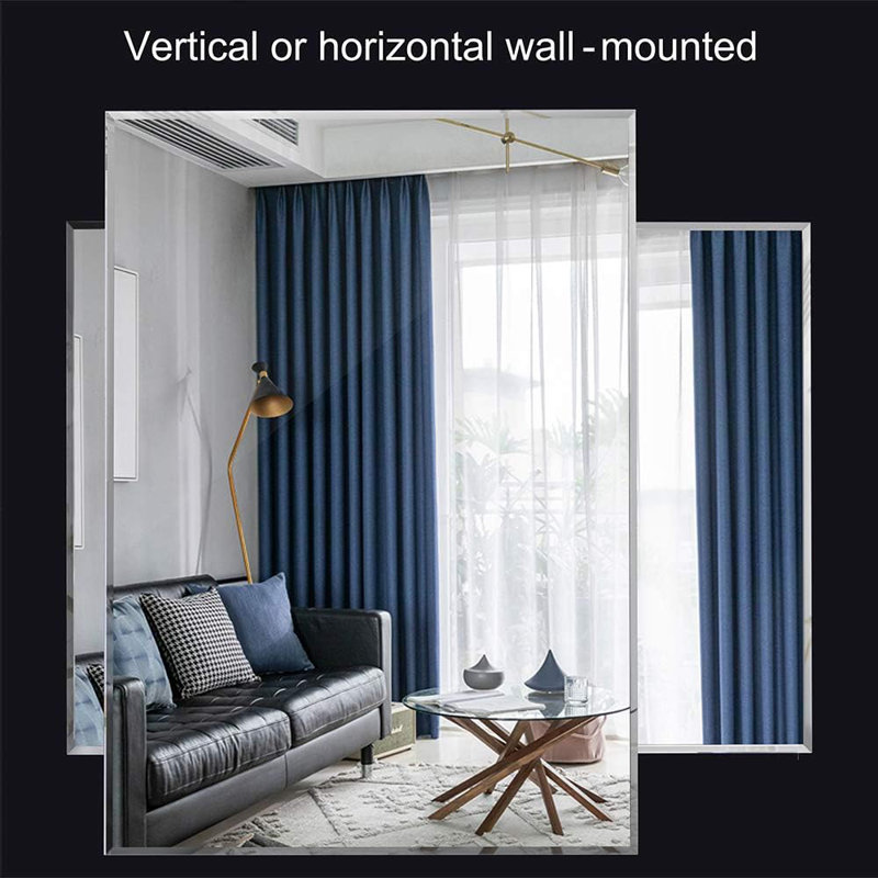 Jaterria Rectangle Wall Mirror, 30"H x 20"W