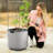 Mini Tomato Plastic Outdoor Pot Planter with Trellis-1977087112