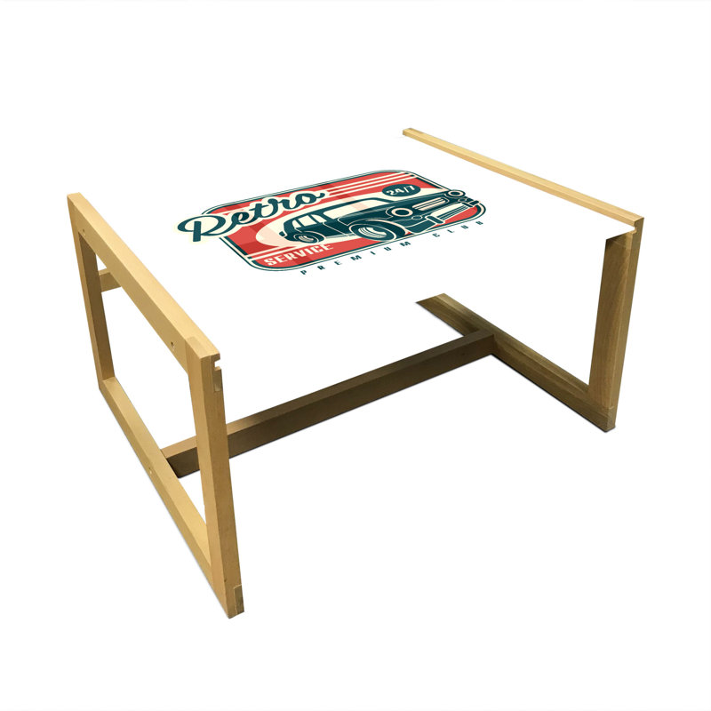 Jala Sled Coffee Table, 62cm H x 74cm W x 40cm D