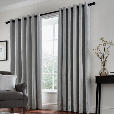 Roma Eyelet Room Darkening Curtains