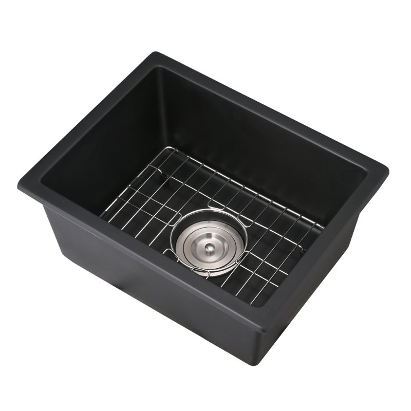 Évier de cuisine résidentiel en quartz pour installation en bar - polyvalent et durable