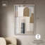 Décoration murale bohème monastère à imprimé bohème par Art Remedy, cadre blond, 37 x 55-1580266847-1580266833