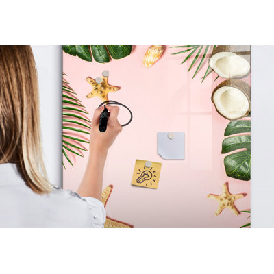 Magnetic Glass Dry Erase Board