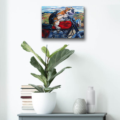 Trinx 'Zippity Do Da' by CR Townsend, Acrylic Glass Wall Art