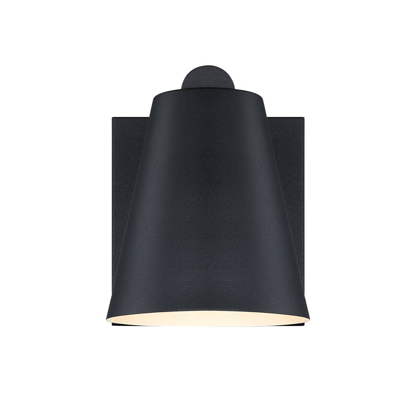 Kianga Steel Wall Light, 7.75" H x 6.5" W x 7.75" D