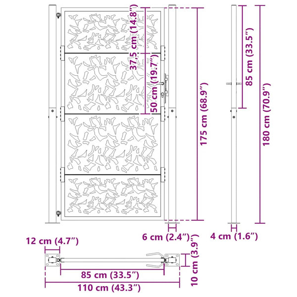 Dimensions du produit