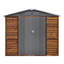 Rangement de jardin 6 * 8 pi - Installation facile et rapide