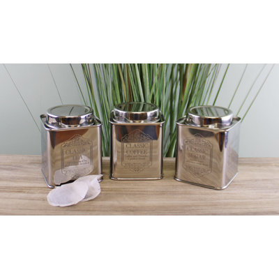 Metal Jar - Set of 3