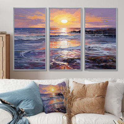 Rothman - Sunset Wall Art Print Set