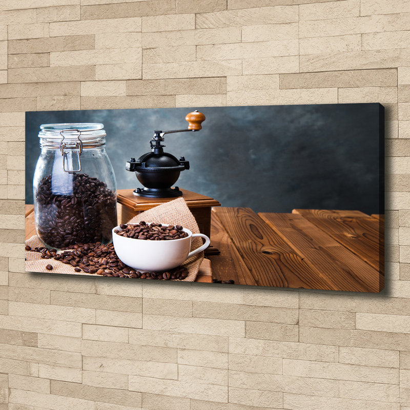 Coffee Grinder - Wrapped Canvas Print