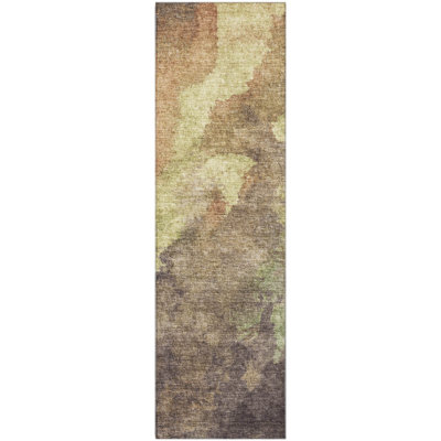 Premium Machine Washable Mundell Abstract Rug