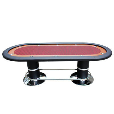 Table de poker pliable pour 10 joueurs 96 po INO Design