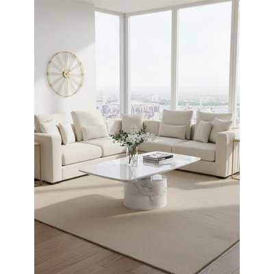 Pedestal Coffee Table