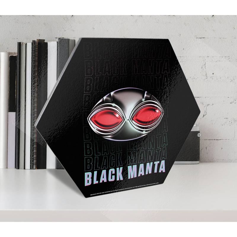 Aquaman 2 (Black Manta) impression sur bois
