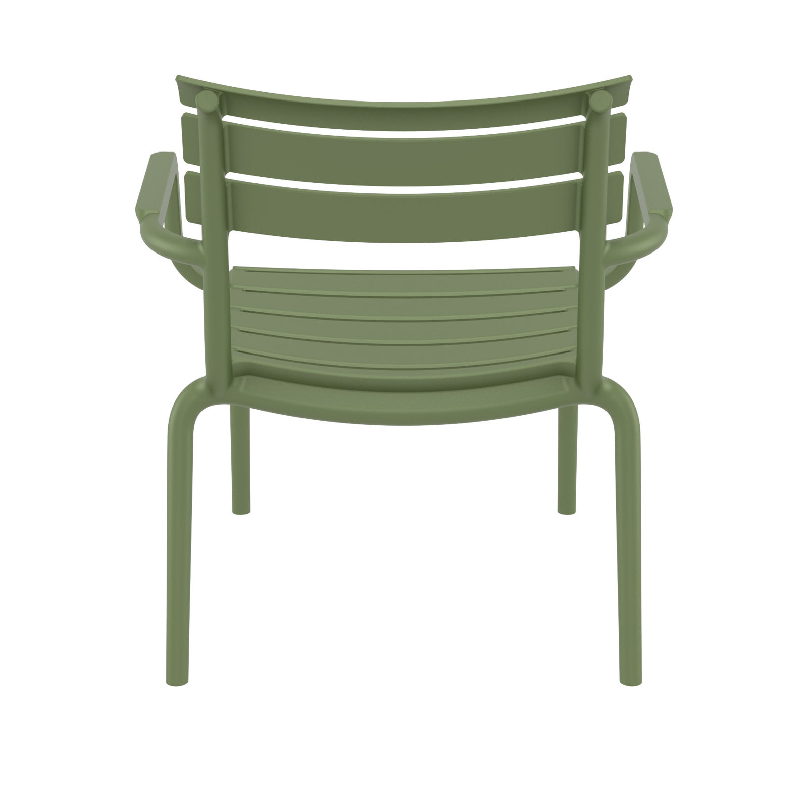 Paris Outdoor Club Chair, Olive Green