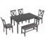 Ensemble de table de salle à manger 6 pièces-115300726-115300729