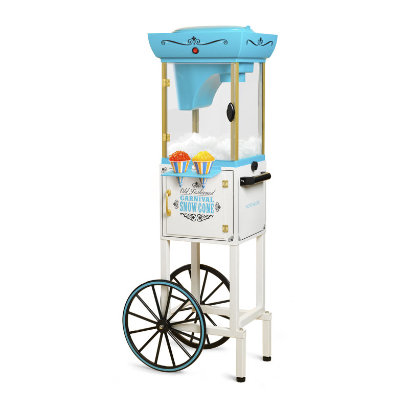 Nostalgia Snow Cone Cart Mahine