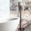 Robinet de baignoire en bronze huilé avec douche à main - Métal