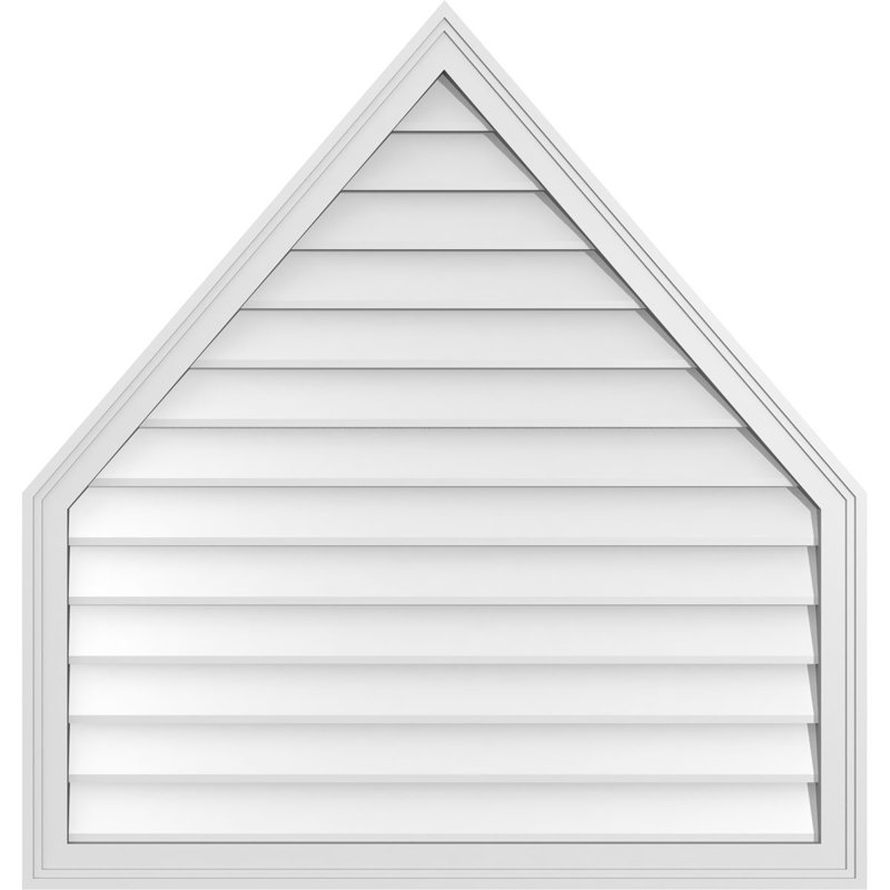 Évent en paille non-fonctionnel Signature, H 40 po x l 38 po x P 1,5 po