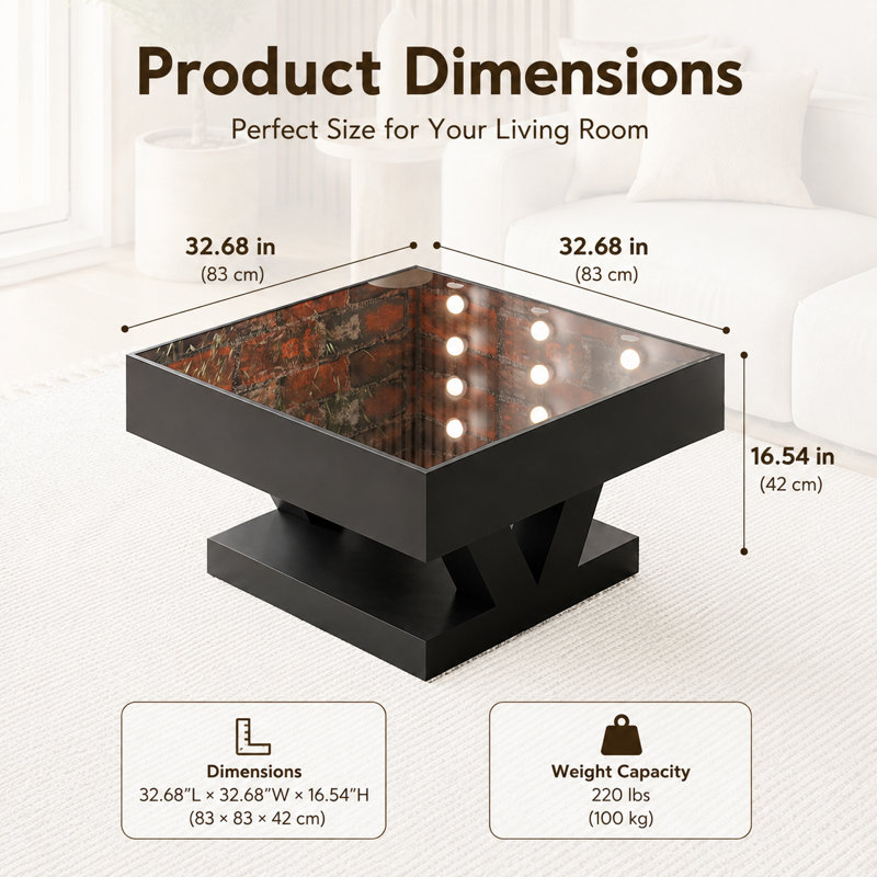 Table basse 32,7 "Modern Infinity