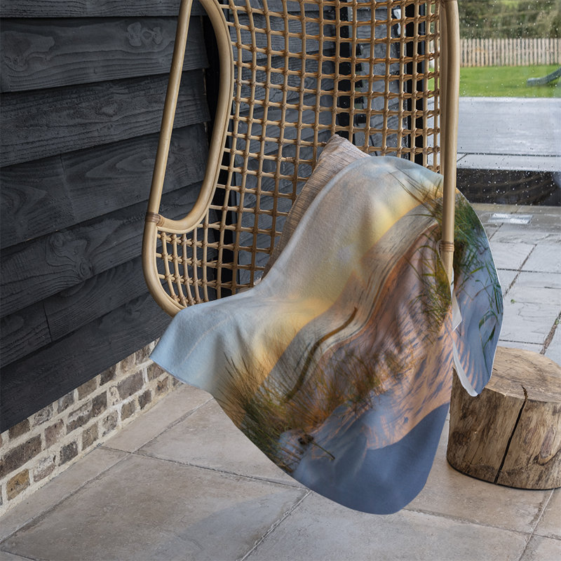 Domhnall Plain Weave / Muslin Throw Blanket
