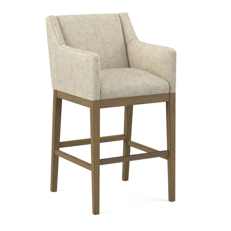 Upholstered Stool, 61626-87, Black