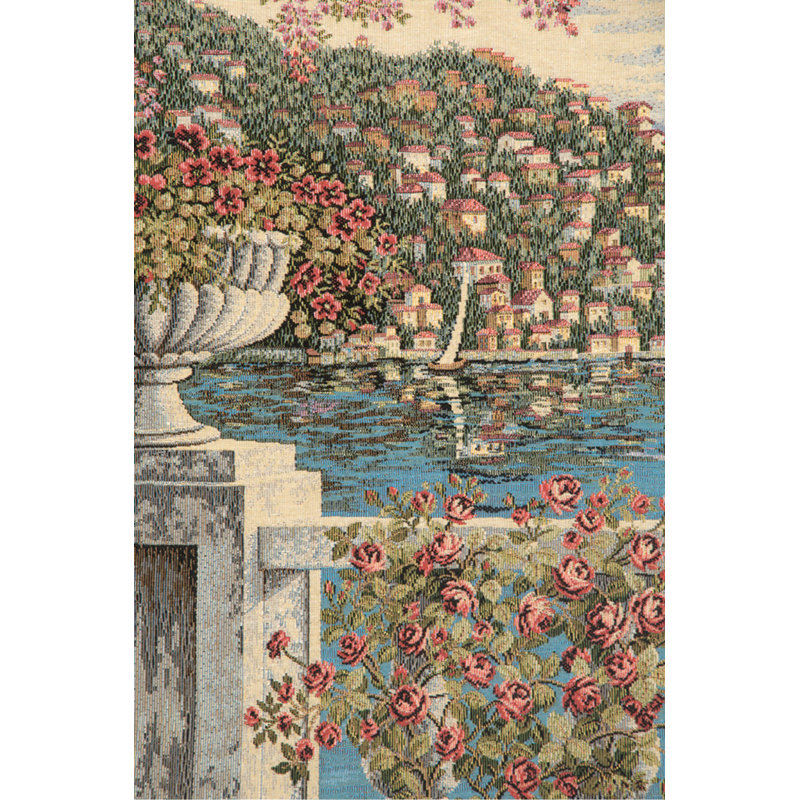 Italian Loom Woven Cotton Blend Wall Hanging