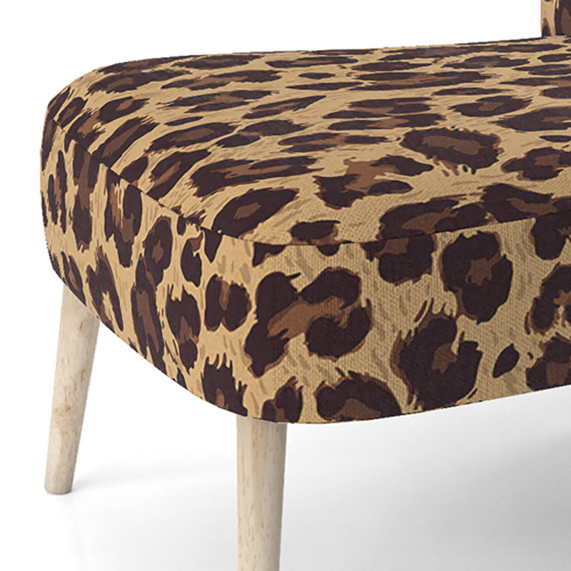 Leopard Fur II - Chaise d'appoint rembourrée Cabin & Lodge