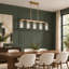 Lustre en verre 5 lumières Modern Farmhouse