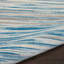 Tapis bleu abstrait tissé à la machine Poyen-1026671113