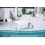 Banc Adirondack en PEHD sans dossier avec texture bois-294347491