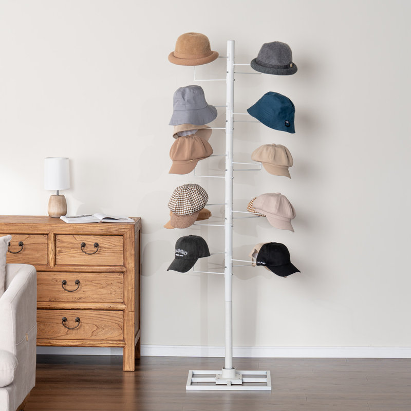 Iron Freestanding 20 - Hook Coat Rack