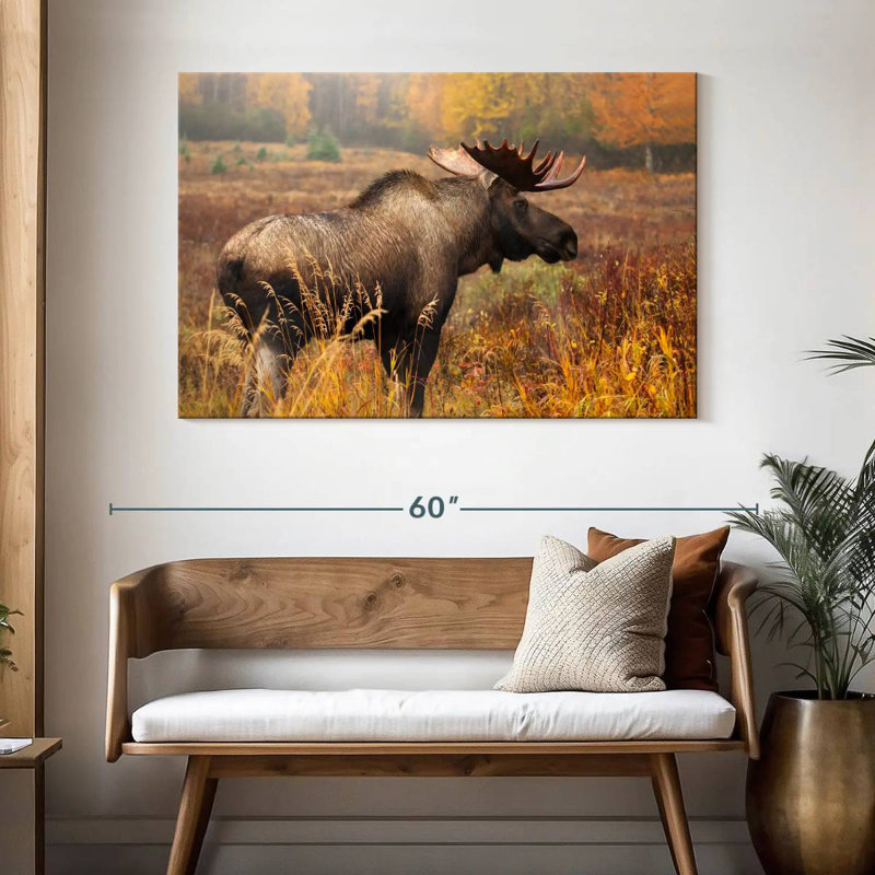 Crowle Mighty Alaskan Moose, H 32 po x l 48 po