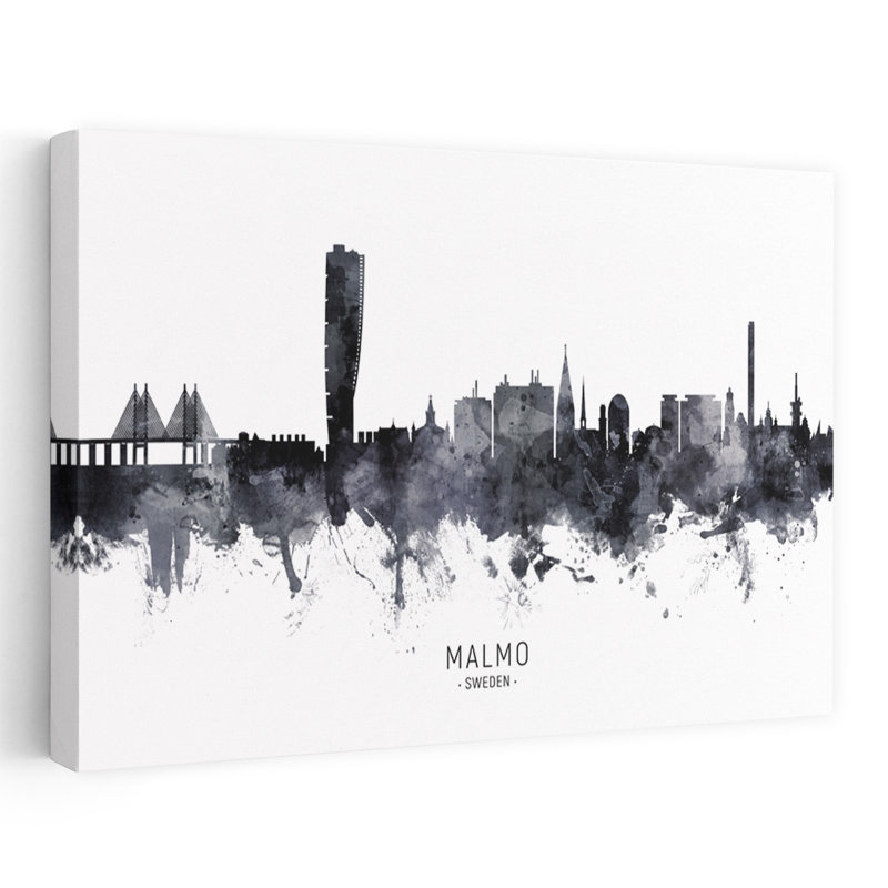 Art contemporain, architecture contemporaine, art urbain abstrait, H 16 po x l 24 po