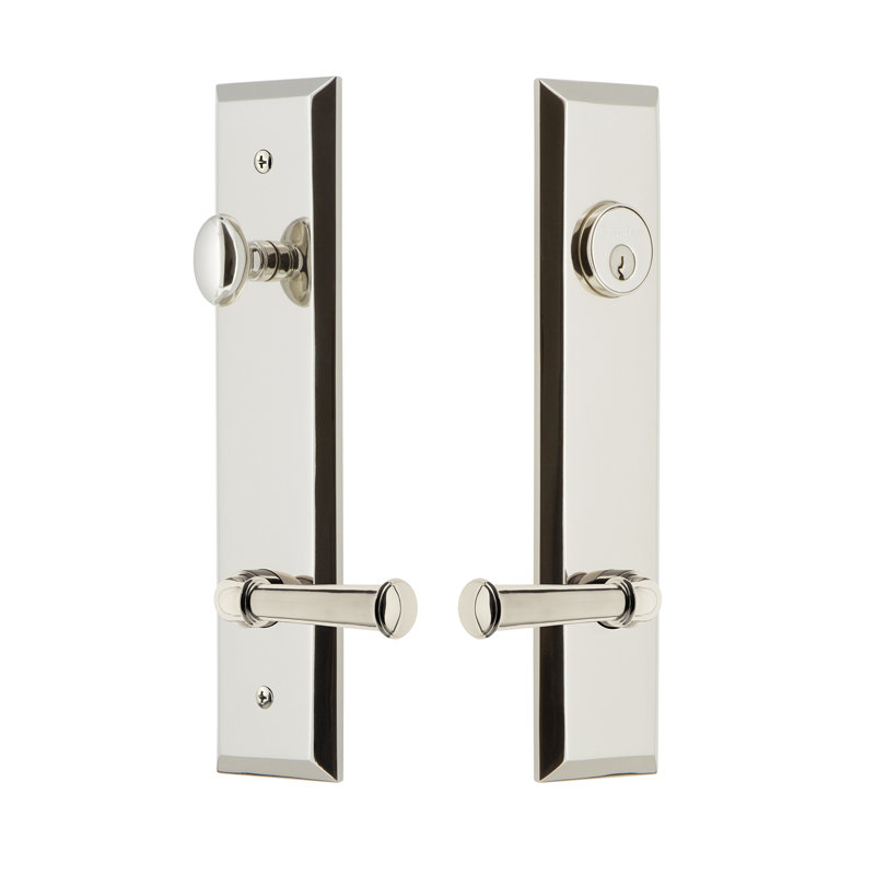 Ensemble de vestibule Fifth Avenue, Nickel poli, 2,375 po, À droite
