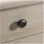 Bureau en L Coastal avec tiroirs-classeurs, finition grise